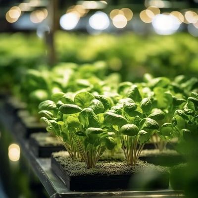 18000.000kg Package Gross Weight Green Leafy Vegetable Growing Container Greenhouse