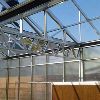 JX-A006 Large Size Venlo PC Polycarbonate Greenhouse for Commercial and Agricultural