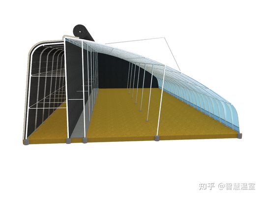 Multi-Span Tunnel Vegetable Production Greenhouse with 1 Square Meter Minimum Order