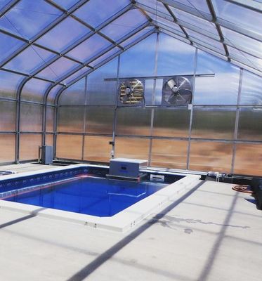 Large Aquaculture Tomato Cucumber Strawberry Hydroponics Greenhouse with High Yield