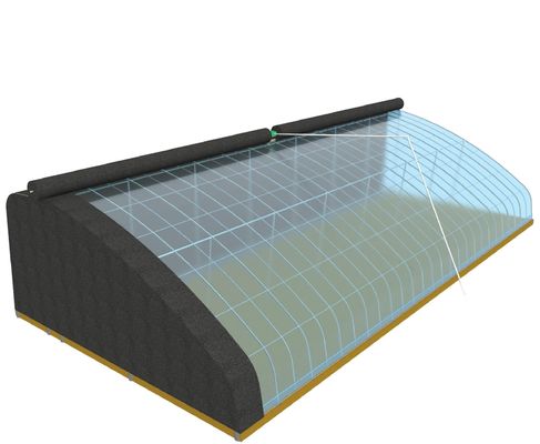 Origin Eco Greenhouse for Tomato/Capsicum/Cucumber Steel Structure and Shipping Cost