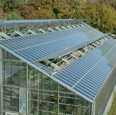 Building Materials Steel Structure Multi-Span Arch Type Photovoltaic Greenhouses jx-SG-9
