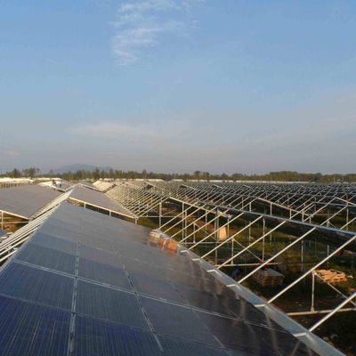 Hydroponic Ventilation Photovoltaic Greenhouses 6/9 and 6/12 Meters for Crop Production