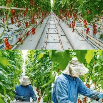 Steel Structure Multi-Span Plastic Greenhouse Package Size 50.00cm * 60.00cm * 50.00cm