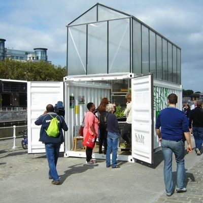 Type Intelligent Control Agriculture Hydroponic Container Farm for Customized Request