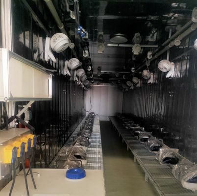 Greenhouse Hydroponic Vertical Farming Container System in 40FT Container 40HQ Reefer