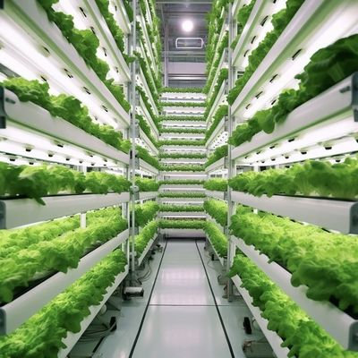 Hydroponics Cultivation Method Reefer Container Vegetable Greenhouse with Materials