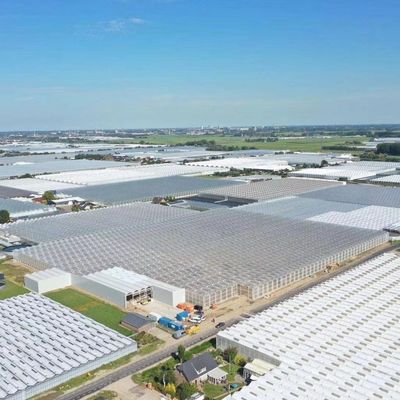Hot-DIP Galvanized Steel Pipe Structure Material Greenhouse with 1 Piece Min.Order