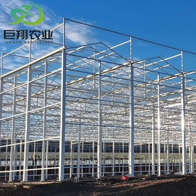 Hot-DIP Galvanized Steel Pipe Structure Material Greenhouse with 1 Piece Min.Order