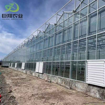 Double Layer Glass with Climate Control System for Customized Farming and Agriculture