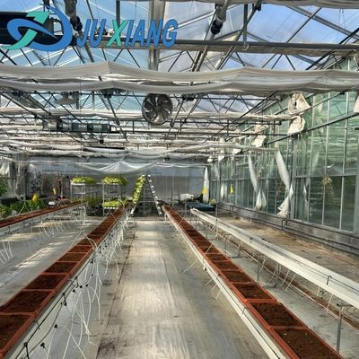 Ju Xiang Glass Greenhouse with Type Roof Shipping Cost and Estimated Delivery Time
