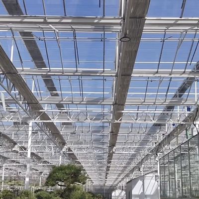 Multi Span Shading Screen System Glass Greenhouse Package Size 50.00cm * 60.00cm * 80.00cm